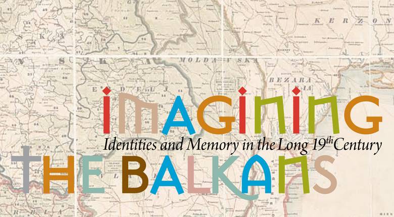 IMAGINING THE BALKANS 
IDENTITIES AND MEMORY IN THE LONG 19th CENTURY; detalj ovitka kataloga izložbe
